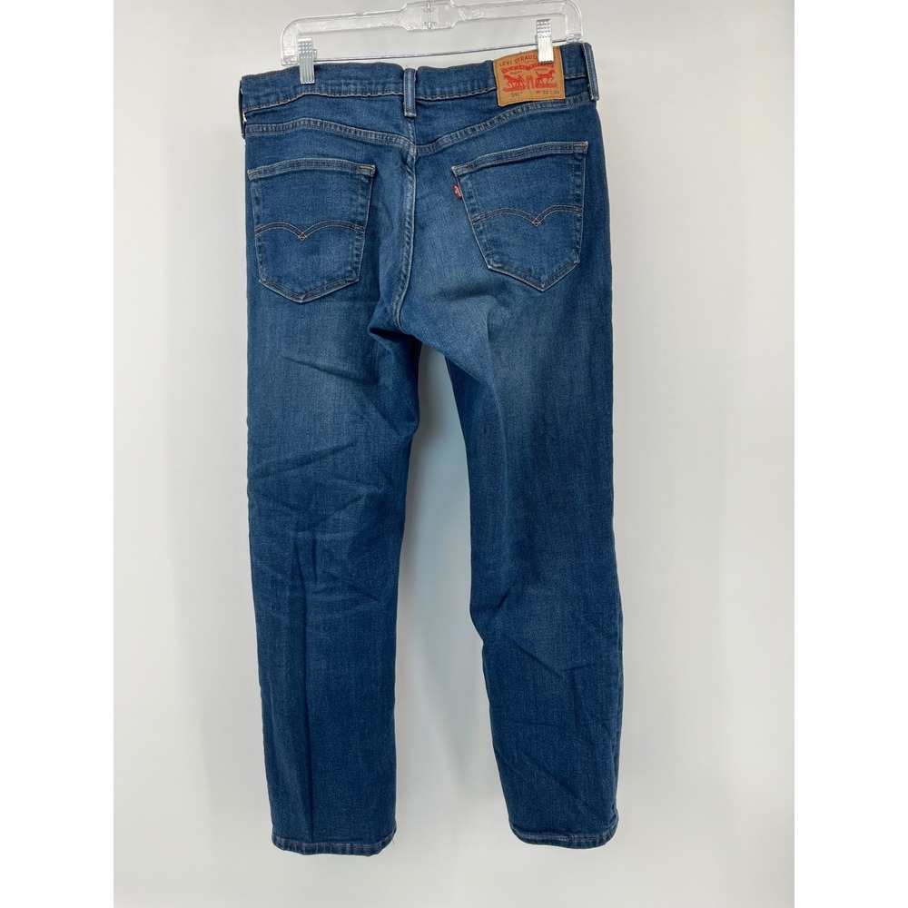 Levi's‎ 541 Athletic Taper Jeans Mens 32x30 Blue Medium Wash Stretch Denim - Picture 3 of 8
